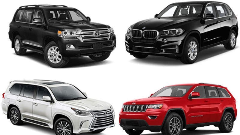 नेपालमा महंगा गाडी खोज्नेलाई यस्ता छन् छनाेट