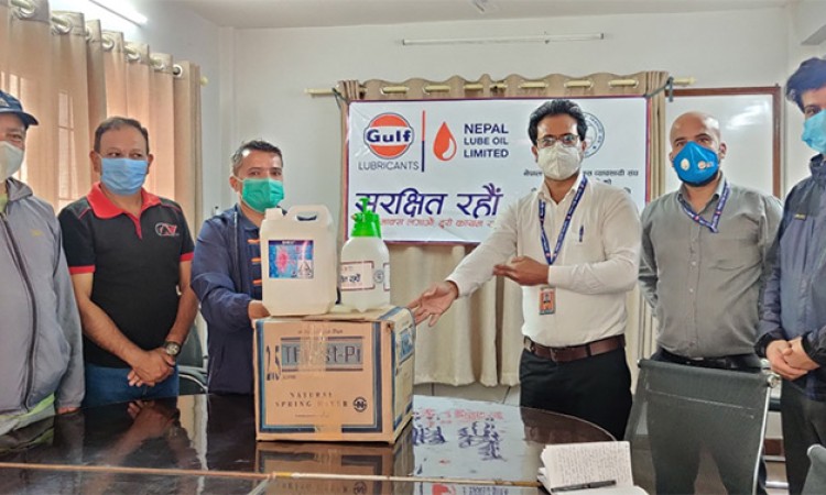 वर्कसप सफा राख्न गल्फ लुब्रिकेन्टको सहयोग_img