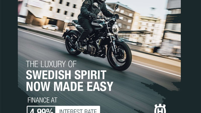 मासिक १२ हजार ५ सयमा हस्कभर्नाका मोटरसाइकल, व्याजदर ५% भन्दा कम