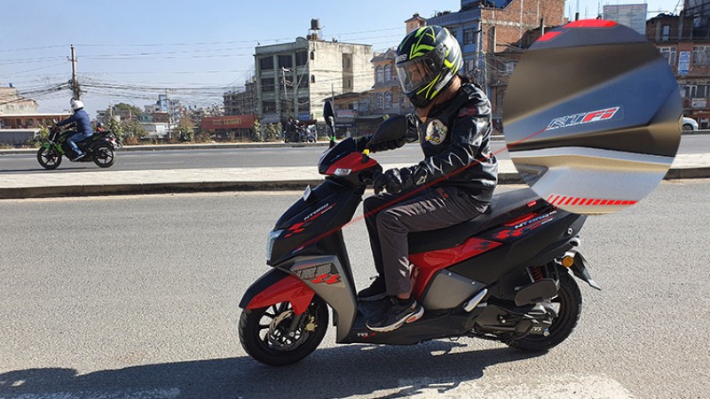 टीभीएस एनटर्क १२५ बीएस ६ भर्सनकाे नेपालमा विक्री सुरु, यस्तो छ मूल्य