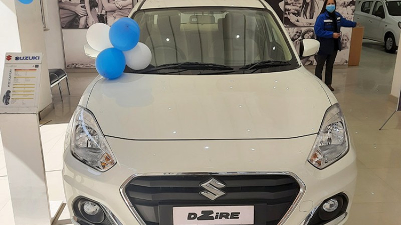 नेपाल आयो मारुती सुजुकीको डिजायर सेडान कार, सुरुवाती मूल्य ३४ लाख २९ हजार