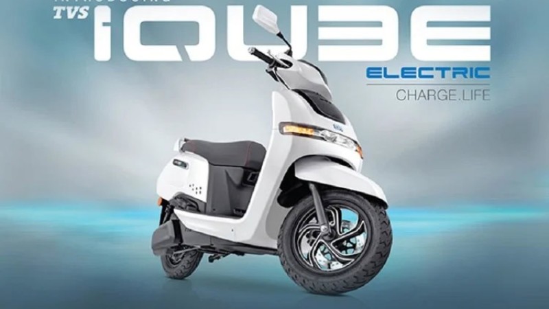 टीभीएसले इलेक्ट्रीक स्कुटर ‘आइ क्यूव’को उत्पादन बढायो