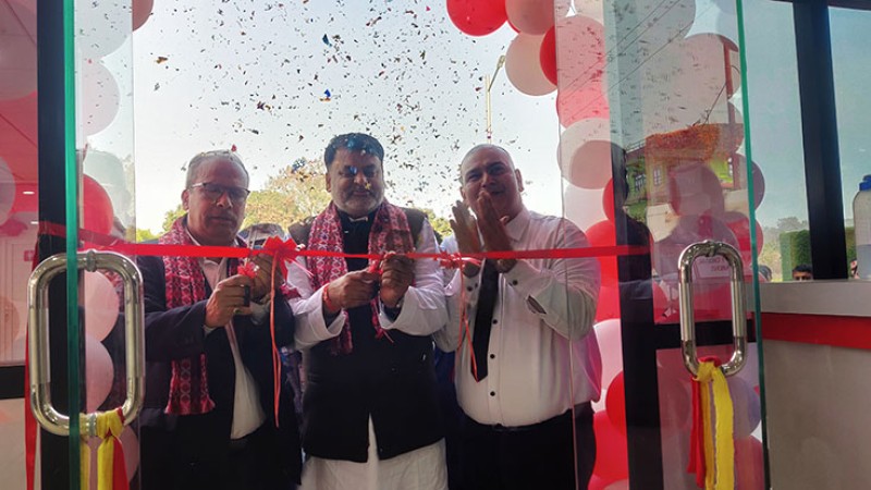 अग्नि ग्रुपले खोल्यो बारामा महिन्द्राको सर्भिस सेन्टर