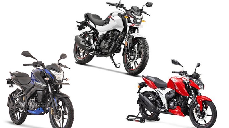 १६० सीसीको मोटरसाइकलमा कडा प्रतिस्पर्धा, तीन मोडल बीच टक्कर