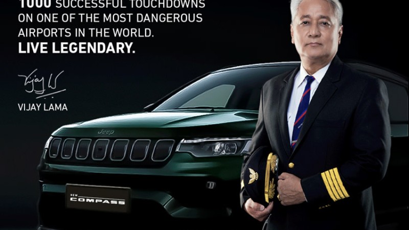 विजय लामा जीप कम्पासको ब्राण्ड एम्बेस्डर, केहि दिन भित्रै विक्री सुरु हुने