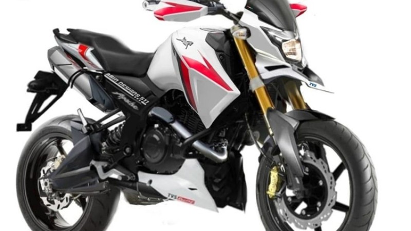 टीभीएस अपाचे १६० को लोभलाग्दो एड्भेन्चर डिजाइन