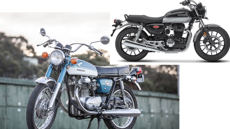 ५२ वर्ष पहिले र अहिलेको होन्डा सिबी ३५० मा यस्तो छ फरक