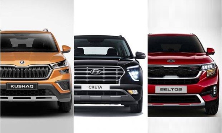 स्कोडा कुशक, हुन्डाई क्रेटा र किया सेल्टोसको सुरुवाती भेरियन्टको मूल्य र साइज_img