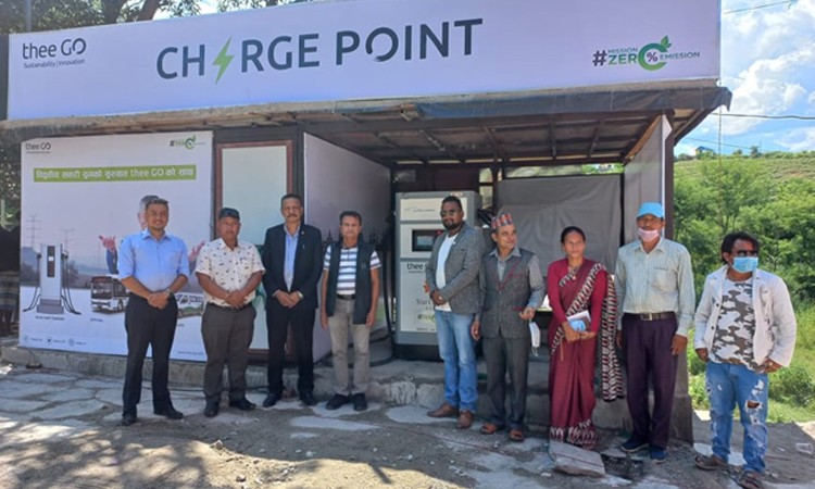 मुलकोटमा राख्यो दिगोले फास्ट चार्जिङ स्टेशन_img