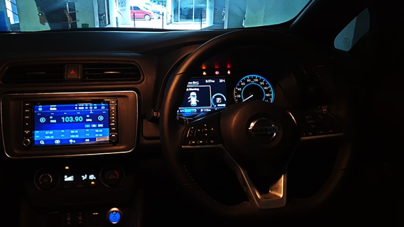 काठमाडौंमा देखियो निसान लिफ, ९ दिनपछि विक्री सुरु हुने