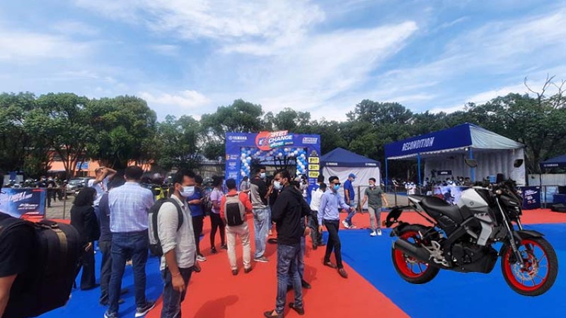 यामाहा महा एक्सचेन्ज मेला आजदेखि, बीएस ६ एमटी १५ को बुकिङ खुल्ला