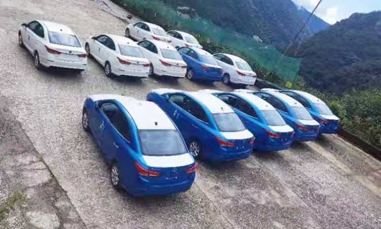 नेपाल आयो चांगनको पहिलो कार, देखियो भन्सारमा_img