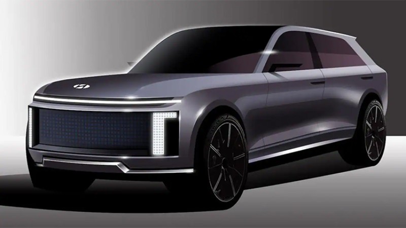 हुन्डाईकै सबैभन्दा ठूलो इलेक्ट्रीक एसयूभीको तस्विर सार्वजनिक