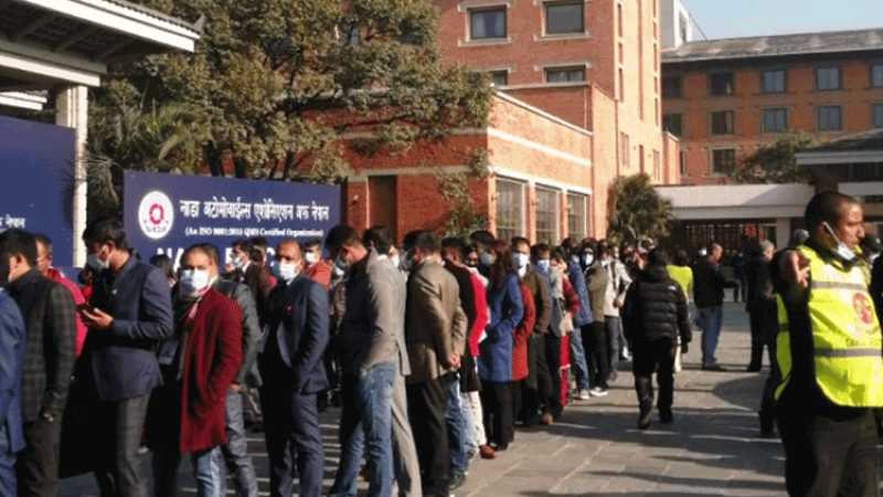 काठमाडौंमा नाडाको निर्वाचन सुरु, अध्यक्षमा करण चौधरी र ध्रुब थापा बीच प्रतिस्पर्धा