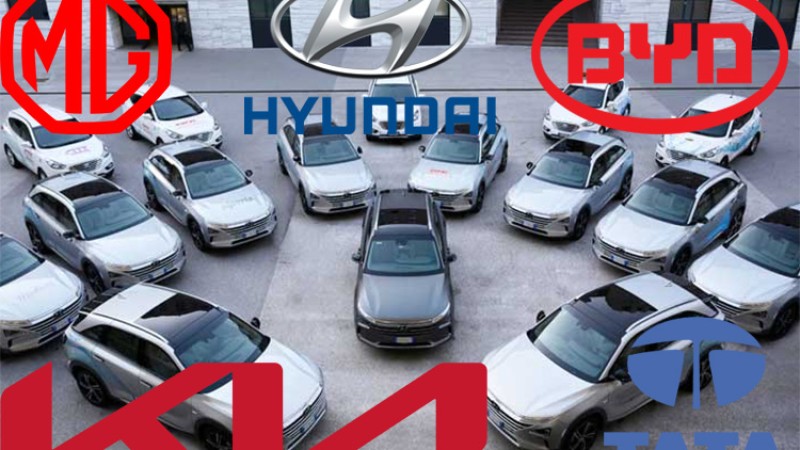 विद्युतीय गाडी आयातः चीनबाट धेरै, पछ्याउँदै भारत