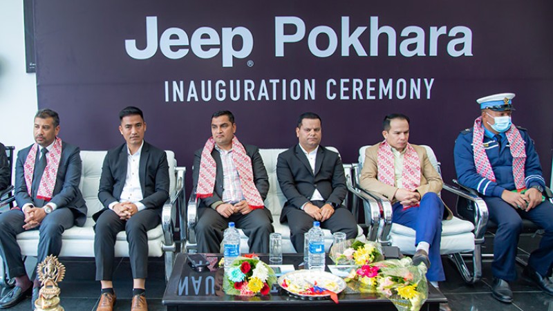 जीपले खोल्यो पोखरामा नयाँ शोरुम