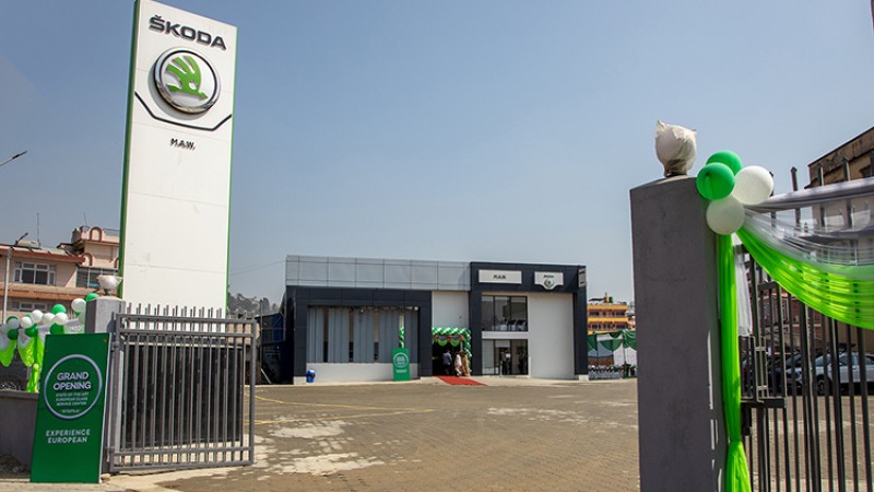 स्कोडाको ‘युरोपियन–क्लास’को सर्भिस सेन्टर, एकै पटक १४ वटा गाडीले सेवा पाउने