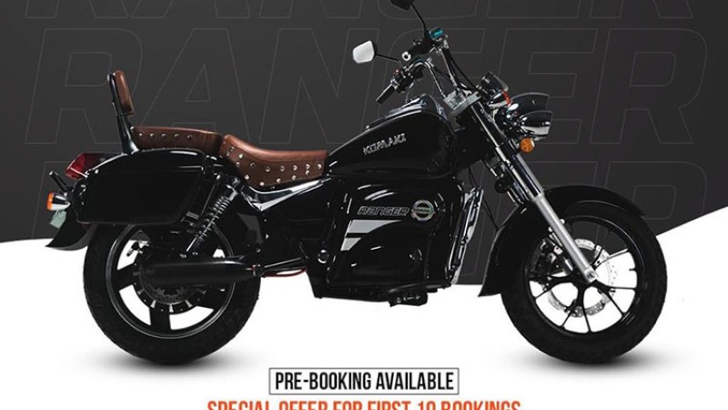 ४ लाख ३५ हजारको इलेक्ट्रीक क्रुजर मोटरसाइकल नेपाल आउने