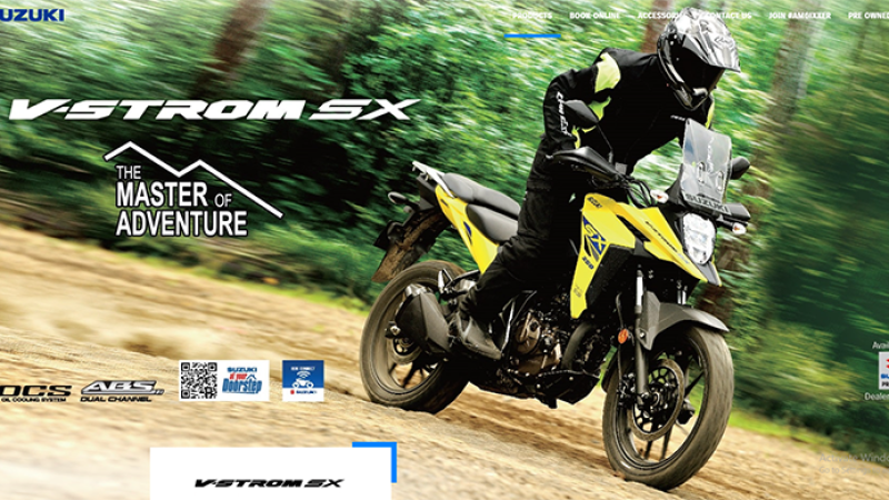 आउने भयो सुजुकीको नयाँ एड्भेन्चर मोटरसाइकल