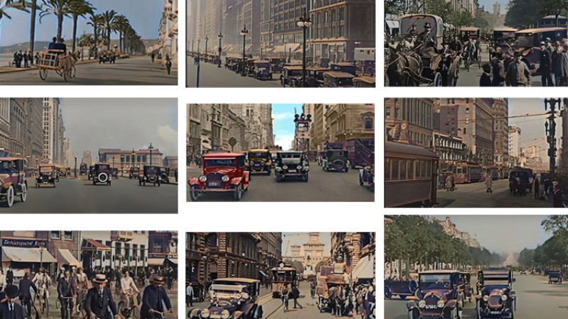 १०० वर्ष अगाडि विश्वका चर्चित सहरमा यस्ता थिए गाडी (भिडियोसहित)