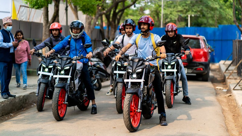यामाहा मेलामा झुम्मिए युवा, एमटी १५ को क्रेजसँगै नयाँ मोडलको असर (फोटो-फिचर)