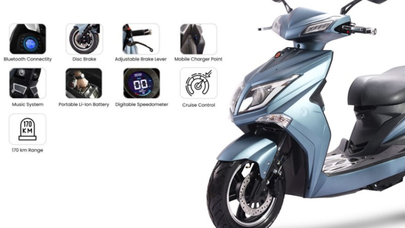 १७० किलोमिटर रेन्ज दिने इलेक्ट्रीक स्कुटर नेपाल आउदै, कती पर्ला मूल्य