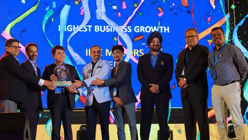 आइएमई मोटर्सले पायो ‘हाइएस्ट बिजनेश ग्रोथ’ अवार्ड