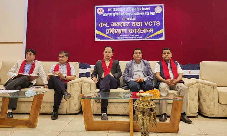 नाडाको सहकार्यमा लुम्बिनीमा अटोमोबाइल व्यवसायीलाई प्रशिक्षण_img