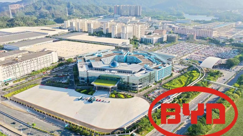 ‘ग्लोबल फर्चून ५००’ कम्पनीको सूचीमा बीवाइडी