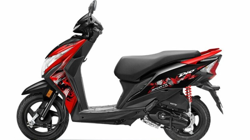 आयो होन्डा डिओको स्पोर्टस् मोडल