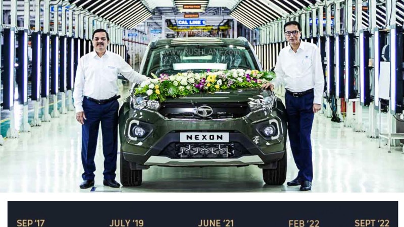 पाँच वर्षमा बन्यो ४ लाख यूनिट टाटा नेक्सन