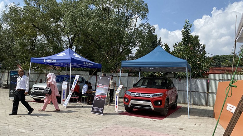 भृकुटीमण्डपमा सुरू भयो ‘अटो एक्स्पो दशैं कार मेला’, छानिछानी सेकेन्ड ह्याण्ड कार पाइने