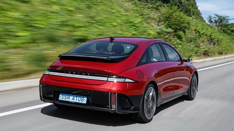 हुन्डाई आयोनीक सिक्सको रेन्ज ६१४ किलोमिटर