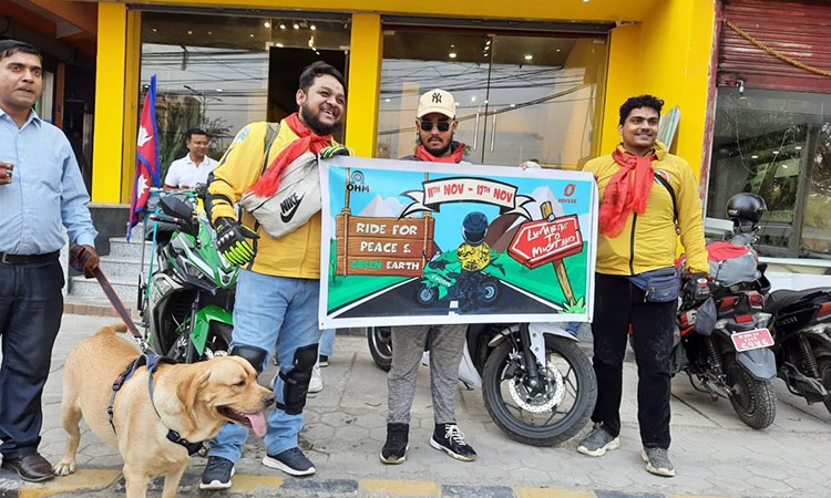 मुस्ताङको बाटोमा इलेक्ट्रीक मोटरसाइकलको परिक्षण_img