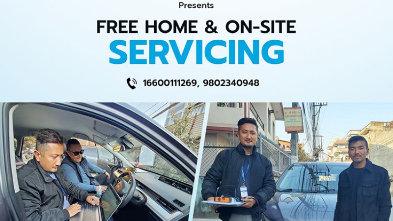 नेटा भीको सर्भिसः दुई घन्टा भित्रै गाडी भएकै ठाँउमा पाइने