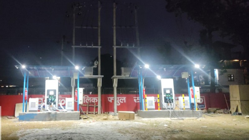 फास्ट चार्जर जडानमा क्रान्ति, एक महिना भित्रै ४२ स्थानमा निर्माण सकिने