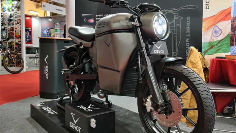डिभोटको २०० किलोमिटर रेन्ज दिने इलेक्ट्रीक मोटरसाइकल