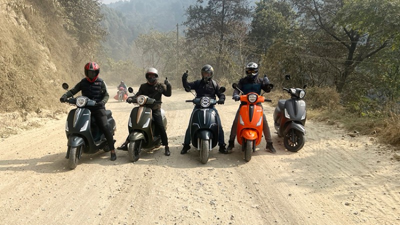 इलेक्ट्री स्कुटरको रेन्ज टेष्टः एउटै बाटोमा चालक अनुसार फरक-फरक