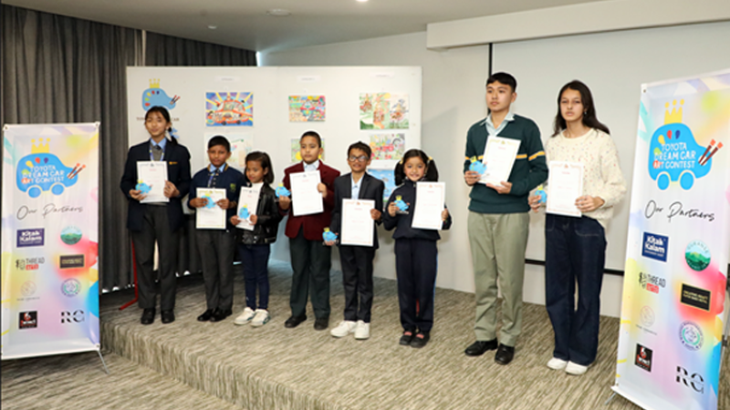 १६ औँ टोयोटा ड्रिम कार आर्ट कन्टेस्टका विजेता घोषणा