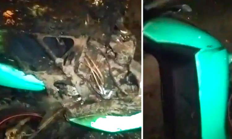 ‘अथर ४५० एक्स’ स्कुटरमा आगलागी_img