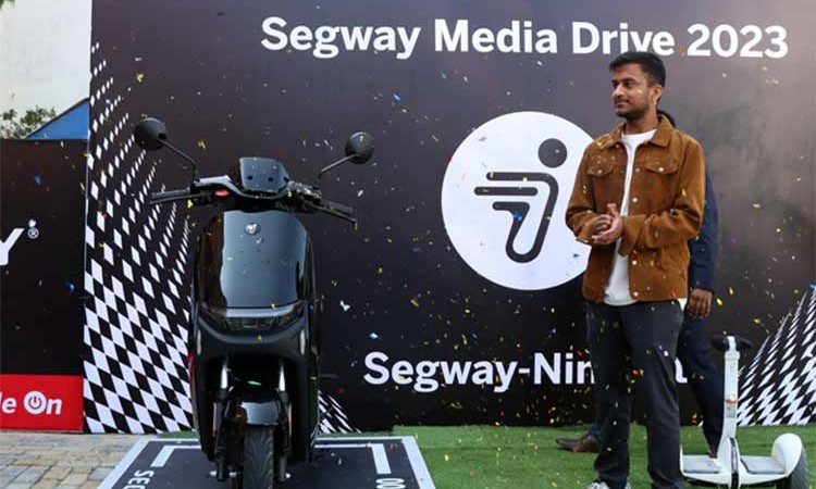 २ लाख ६० हजारमा १०० किलोमिटर रेन्ज दिने सेगवेको स्कुटर नेपालमा सार्वजनिक_img