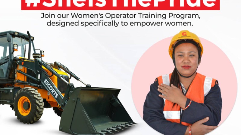 आइएमई अटोमोटिभले महिलालाई निःशुल्क ब्याकहो लोडर तालिम दिने