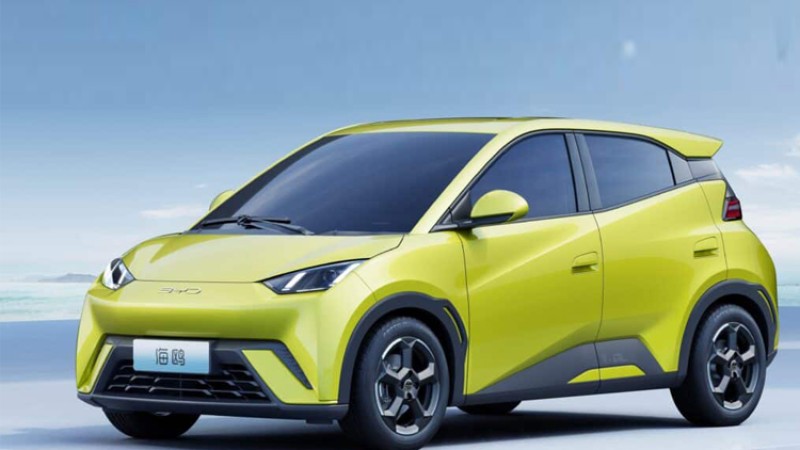 बीवाइडीको सबैभन्दा सस्तो कार ‘सीगल’को डिजाइन सार्वजनिक