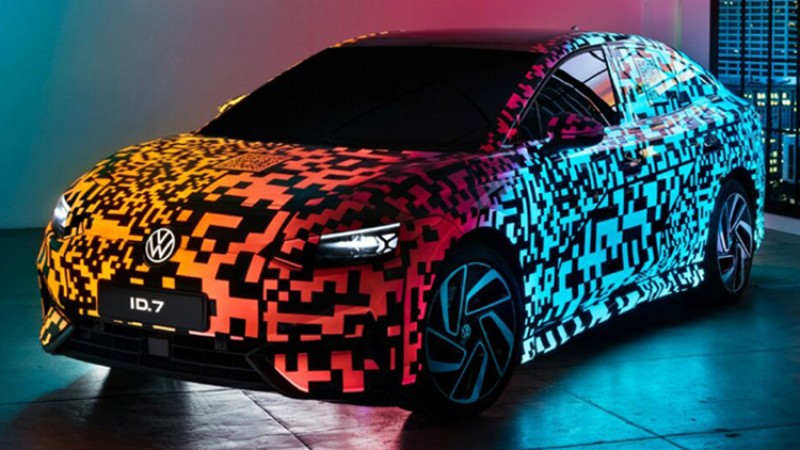 फक्सवागेन आइडी ७ को टिजर सार्वजनिक