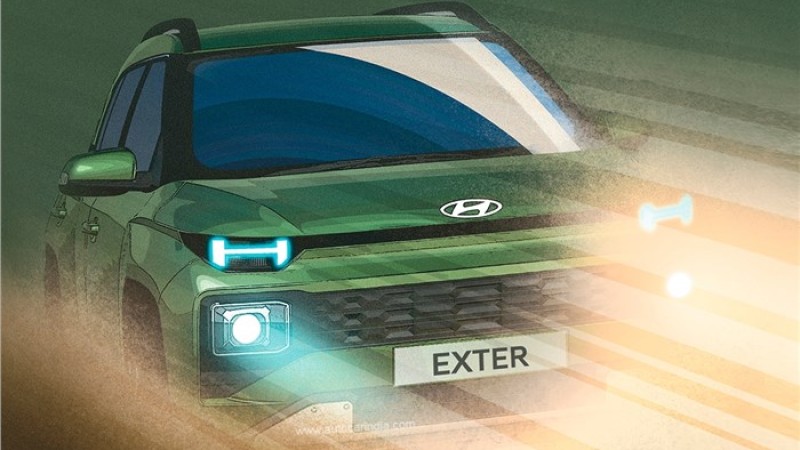 हुन्डाईले देखायो ‘एक्सटर’को स्केच, नयाँ डिजाइन ल्याङ्गवेजमा आउने