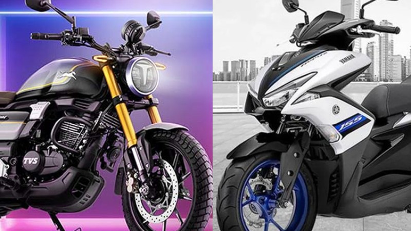 नयाँ वर्षमा दुई नयाँ मोटरसाइकल तथा स्कुटर विक्री सुरू गर्दै यामाहा र टीभीएस, मूल्य कति ?