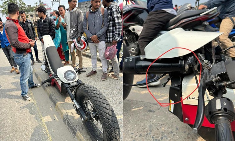 किन भाँचियो यात्रीको मोटरसाइकल ?, यस्तो छ कम्पनीको भनाई_img