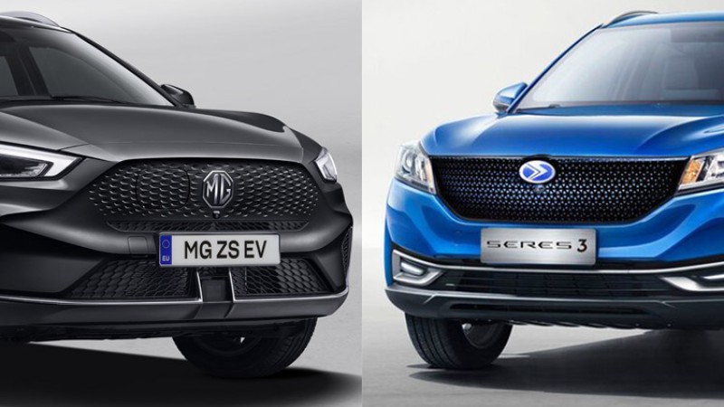 एमजी जेडएस र सेरेस-३ ईभीमा पाइने ११ भिन्नता