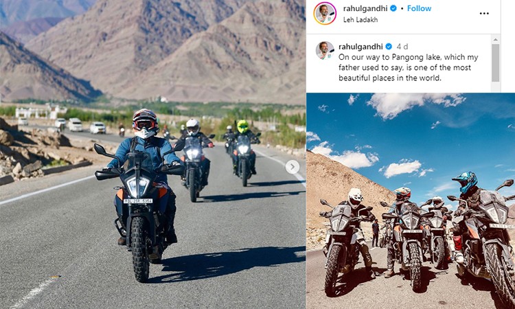 चर्चित नेता जब आफैंले मोटरसाइकल चलाएर लद्दाख पुगे_img