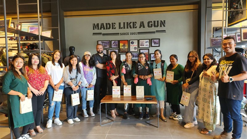 रोयल इनफिल्डको ‘लेडी राइडर मिट’ सम्पन्न